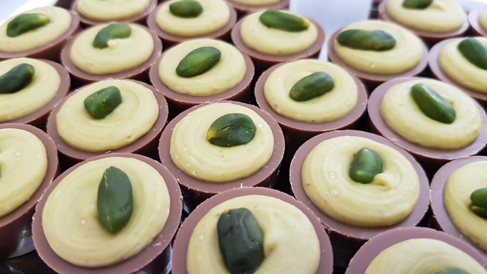 Pistazie Krokant Trüffel